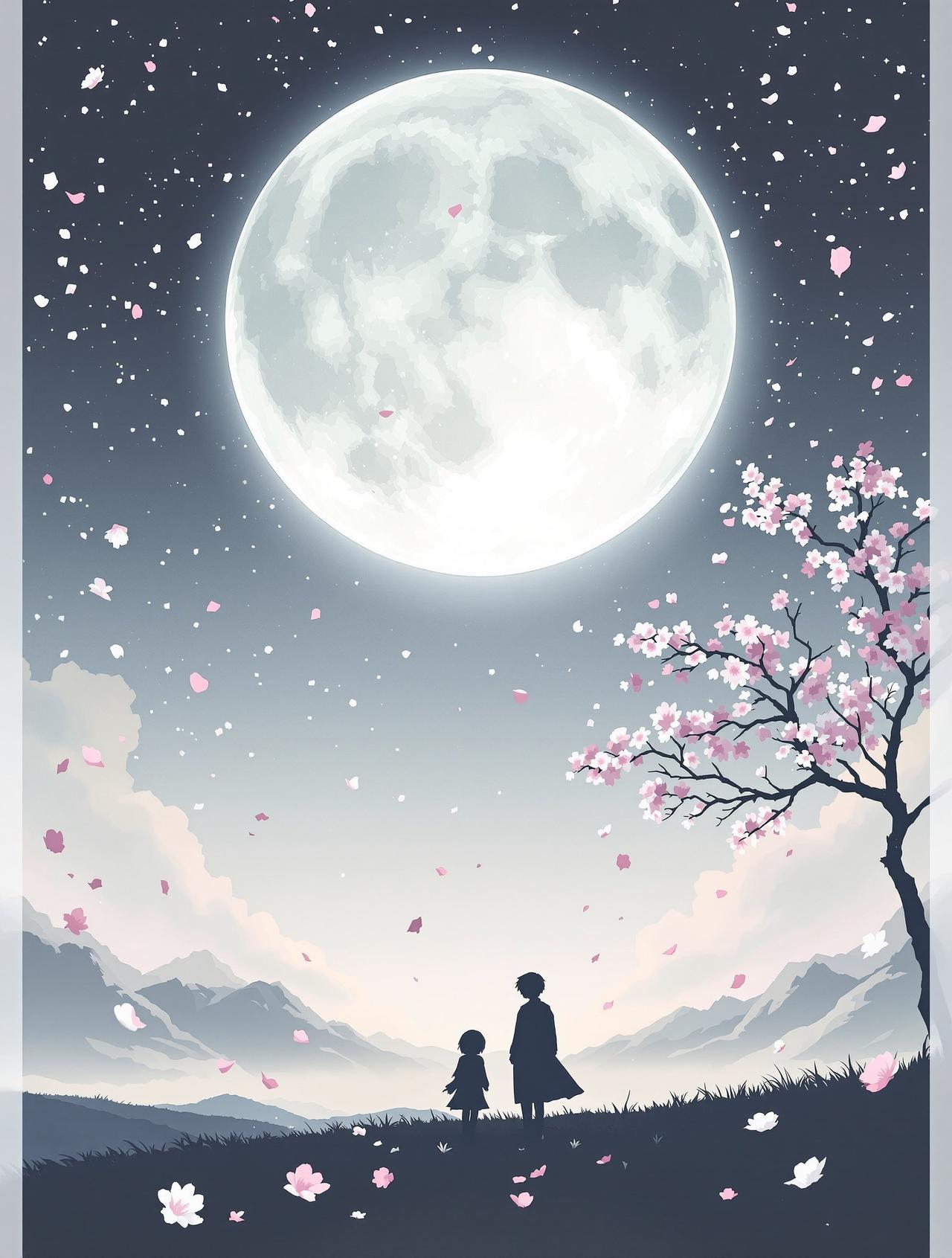 新新漫画番剧《月下誓约》封面海报